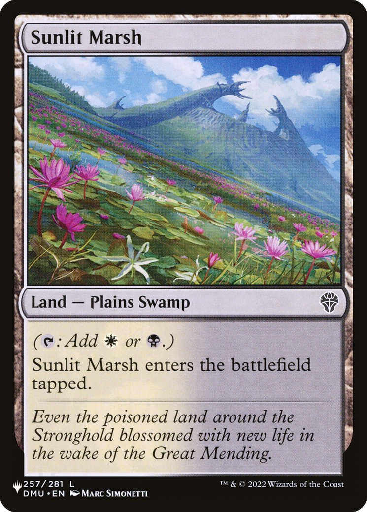 Sunlit Marsh [The List Reprints] | Mindsight Gaming