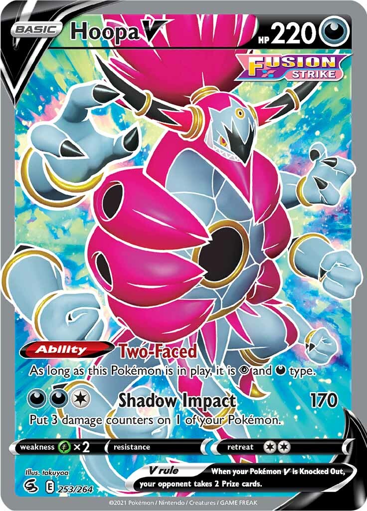 Hoopa V (253/264) [Sword & Shield: Fusion Strike] | Mindsight Gaming