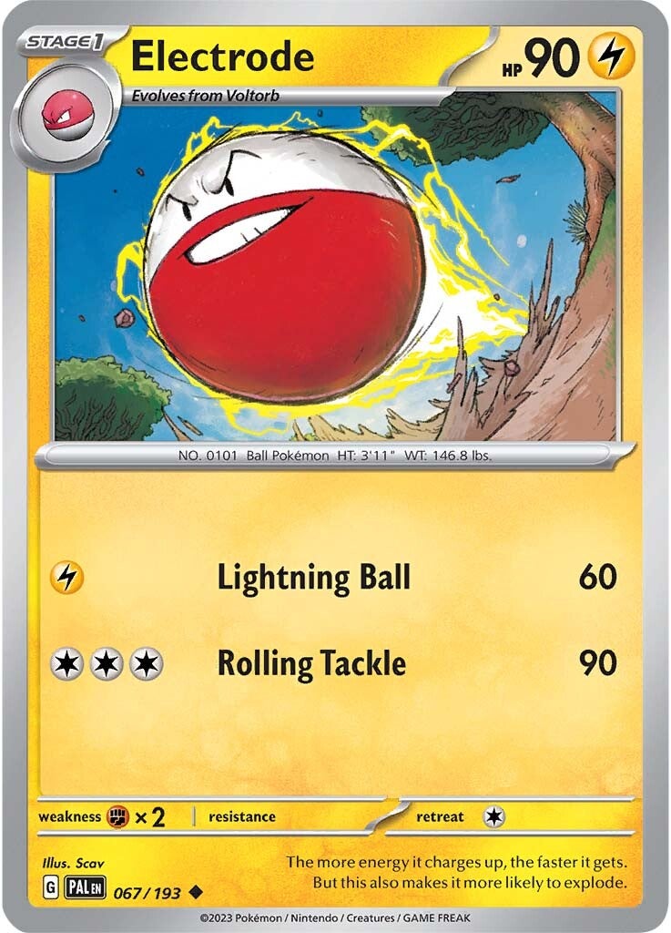 Electrode (067/193) [Scarlet & Violet: Paldea Evolved] | Mindsight Gaming