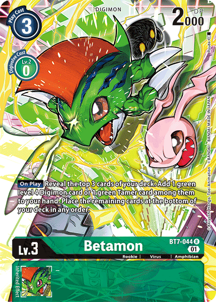 Betamon [BT7-044] (Alternate Art) [Next Adventure] | Mindsight Gaming