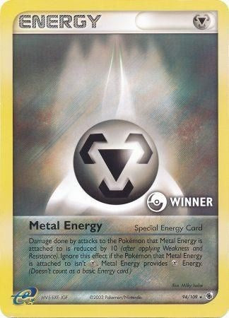 Metal Energy (94/109) (Winner) [EX: Ruby & Sapphire] | Mindsight Gaming