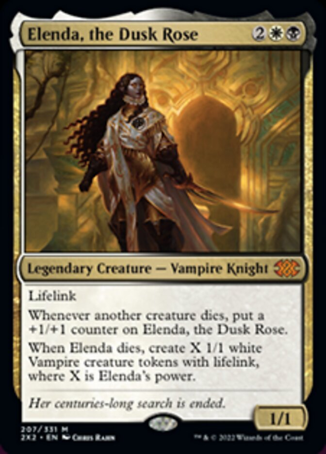 Elenda, the Dusk Rose [Double Masters 2022] | Mindsight Gaming