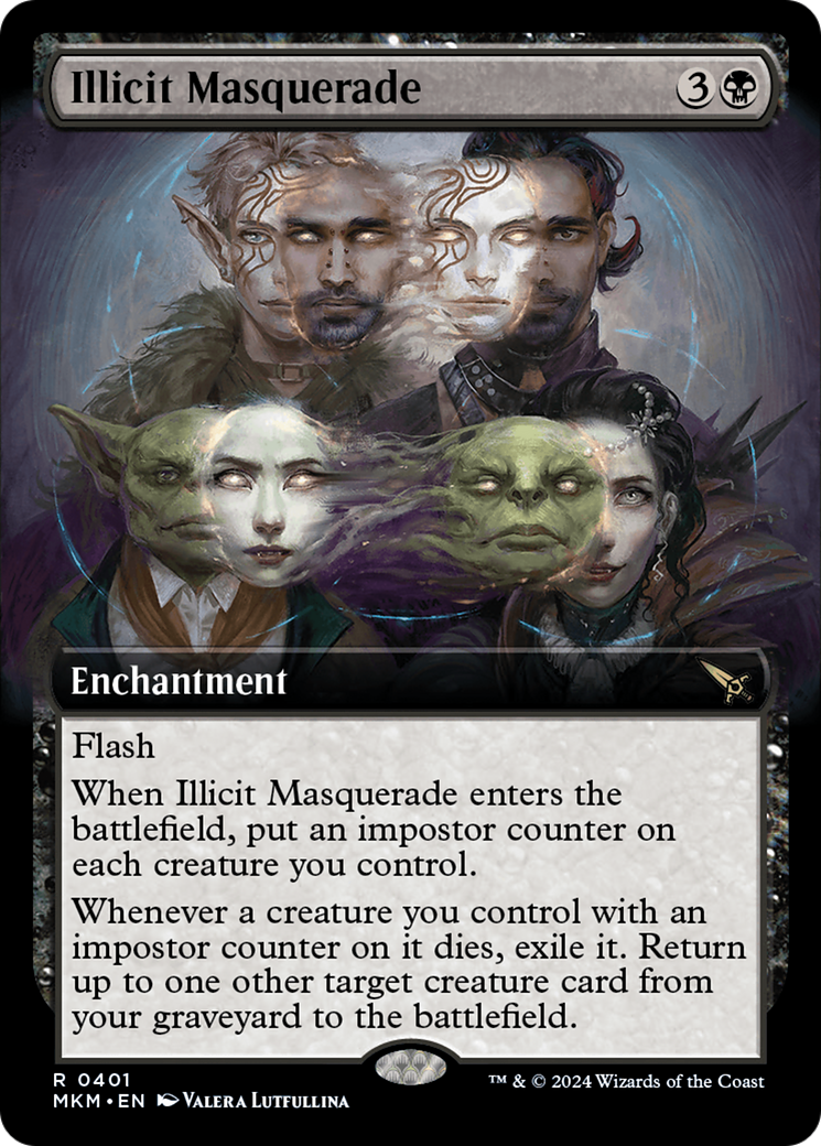 Illicit Masquerade (Extended Art) [Murders at Karlov Manor] | Mindsight Gaming