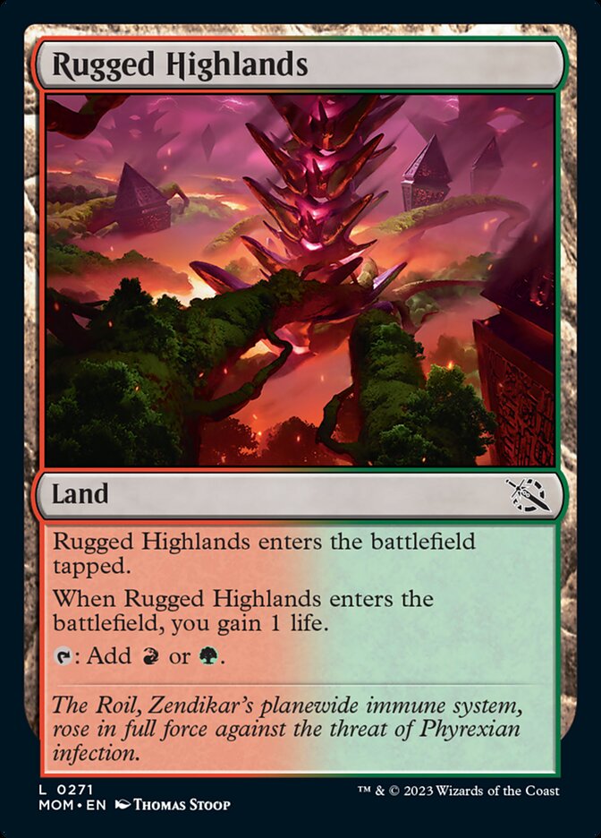 Rugged Highlands [March of the Machine] | Mindsight Gaming