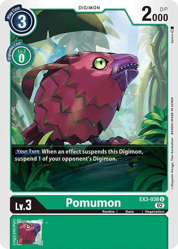 Pomumon [EX3-038] [Draconic Roar] | Mindsight Gaming