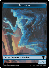 Illusion // Servo Double-Sided Token [Modern Horizons 3 Commander Tokens] | Mindsight Gaming