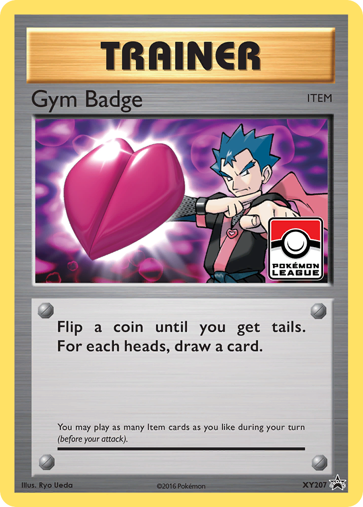 Gym Badge (XY207) (Koga) [XY: Black Star Promos] | Mindsight Gaming