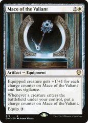 Mace of the Valiant [Phyrexia: All Will Be One Commander] | Mindsight Gaming