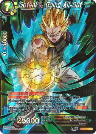 Gotenks, Going All-Out (BT10-110) [Rise of the Unison Warrior 2nd Edition] | Mindsight Gaming