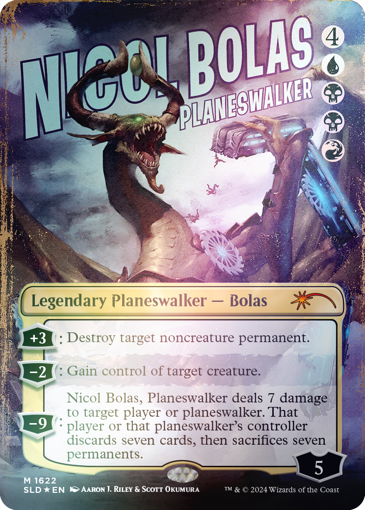 Nicol Bolas, Planeswalker (Rainbow Foil) [Secret Lair Drop Series] | Mindsight Gaming