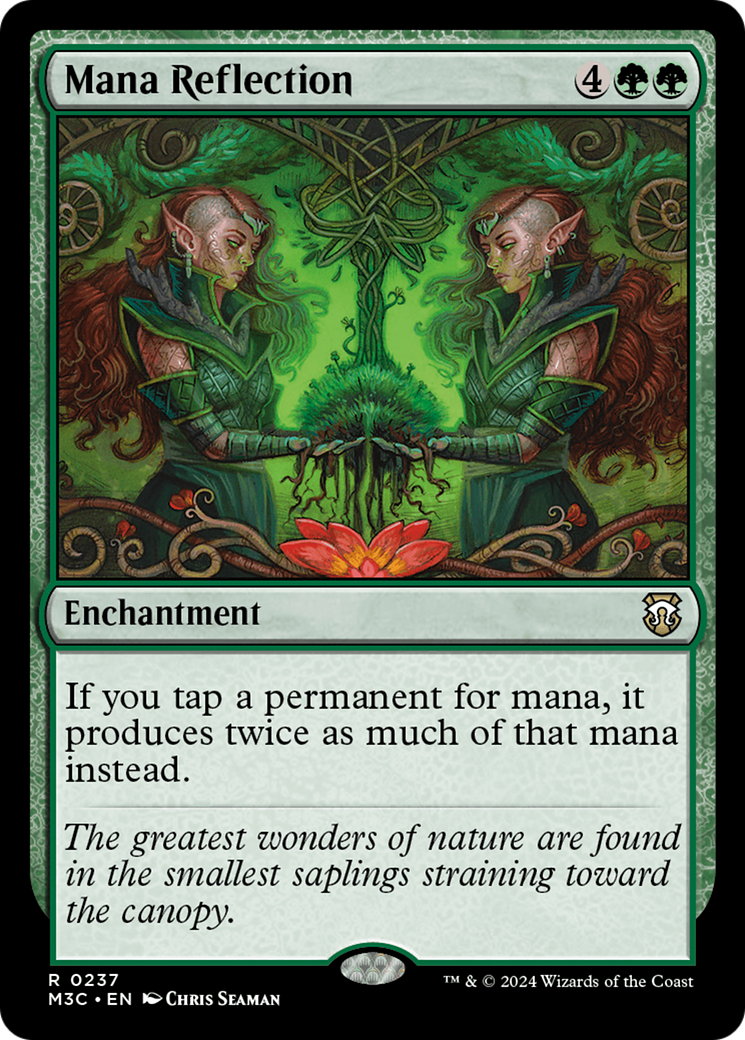 Mana Reflection (Ripple Foil) [Modern Horizons 3 Commander] | Mindsight Gaming