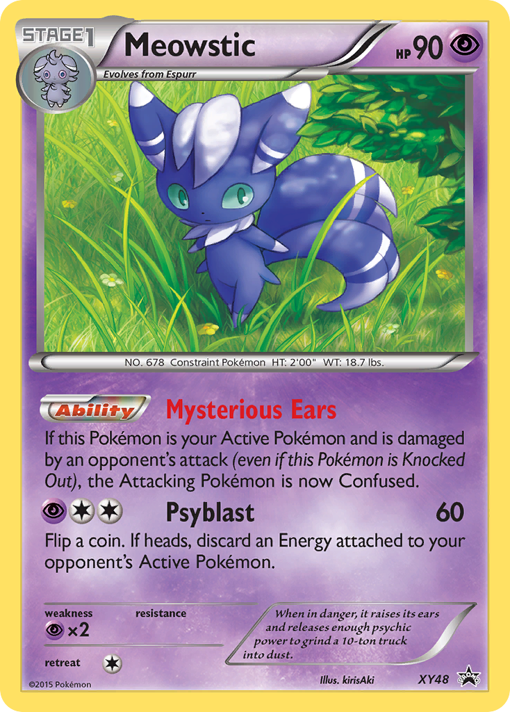 Meowstic (XY48) [XY: Black Star Promos] | Mindsight Gaming