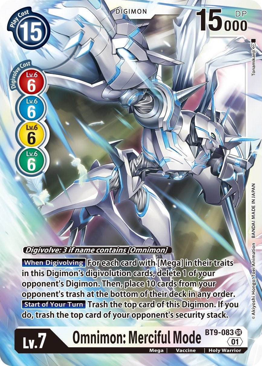 Omnimon: Merciful Mode [BT9-083] [X Record] | Mindsight Gaming