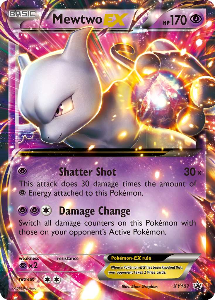 Mewtwo EX (XY107) [XY: Black Star Promos] | Mindsight Gaming