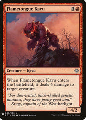 Flametongue Kavu [Mystery Booster] | Mindsight Gaming