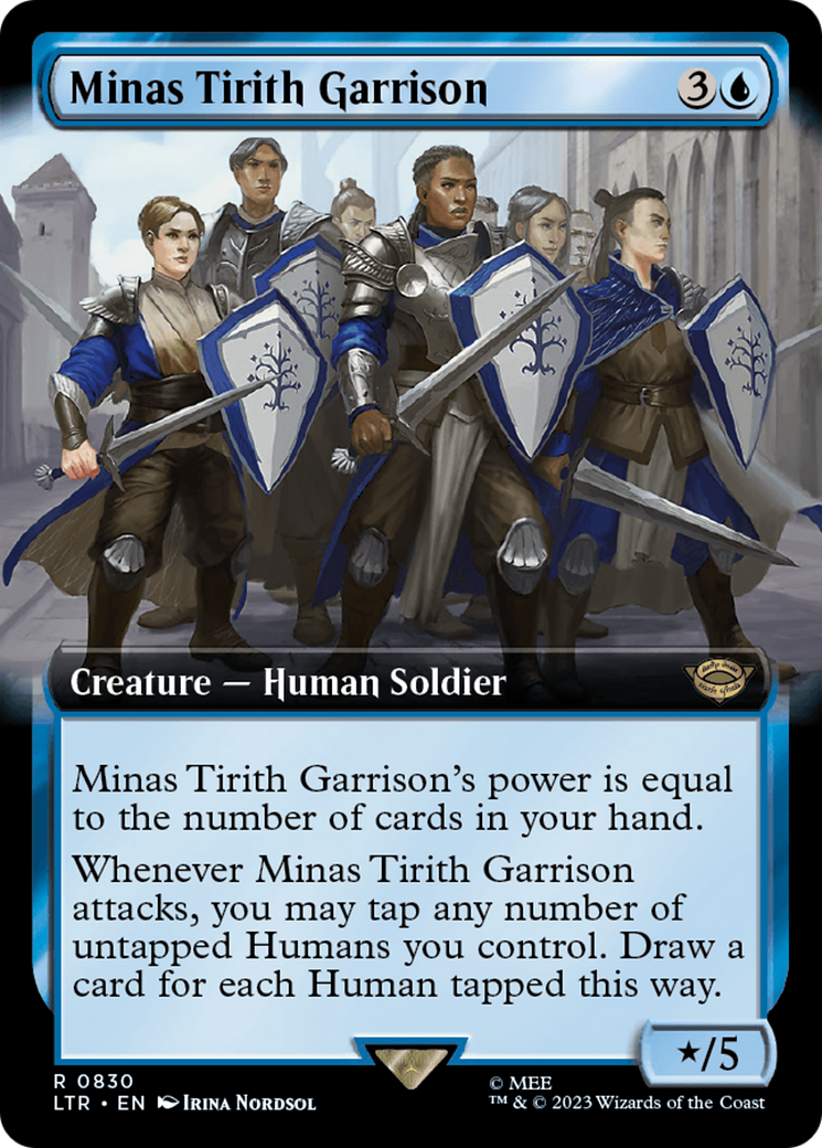 Minas Tirith Garrison (Extended Art) [The Lord of the Rings: Tales of Middle-Earth] | Mindsight Gaming