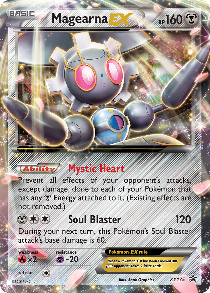 Magearna EX (XY175) [XY: Black Star Promos] | Mindsight Gaming