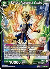 Saiyan Teamwork Cabba (OTAKON 2019) (P-041) [Promotion Cards] | Mindsight Gaming