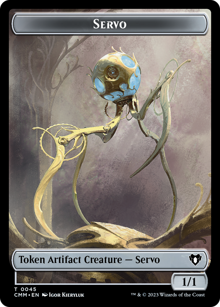 Servo Token [Commander Masters Tokens] | Mindsight Gaming