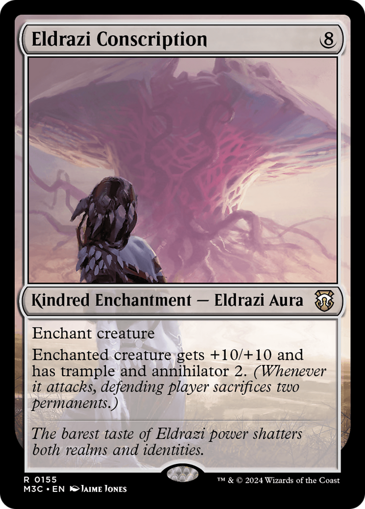 Eldrazi Conscription (Ripple Foil) [Modern Horizons 3 Commander] | Mindsight Gaming