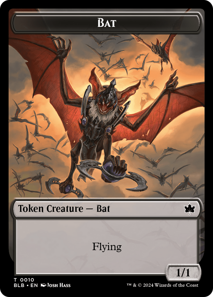 Bat Token [Bloomburrow Tokens] | Mindsight Gaming