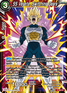 SS Vegeta, Switching Gears (P-296) [Tournament Promotion Cards] | Mindsight Gaming