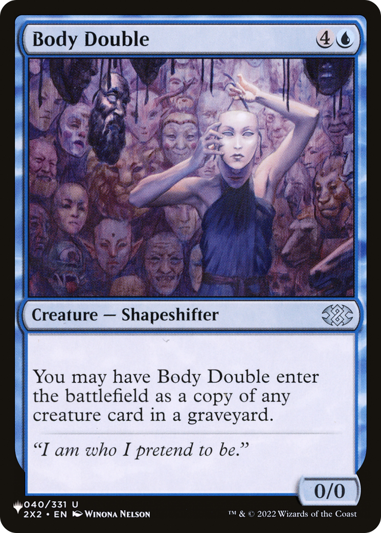 Body Double [The List Reprints] | Mindsight Gaming