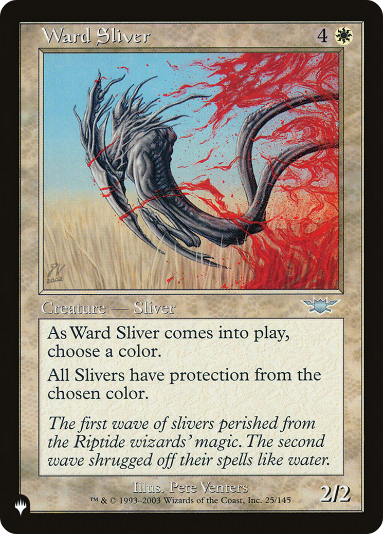 Ward Sliver [The List Reprints] | Mindsight Gaming