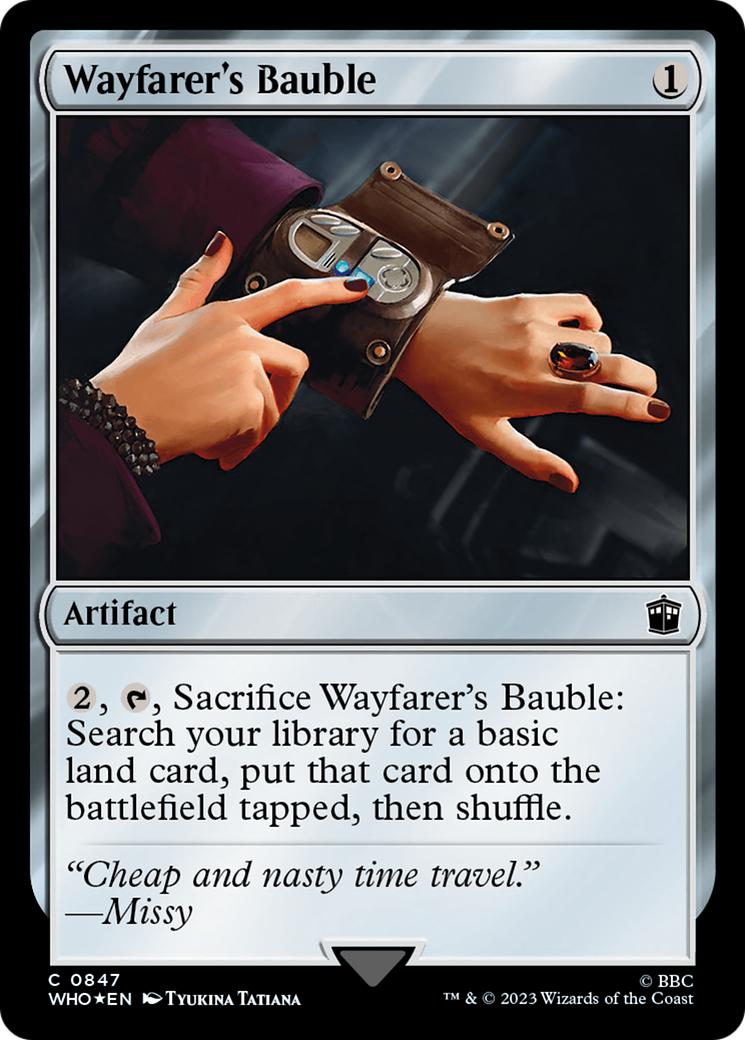 Wayfarer's Bauble (Surge Foil) [Doctor Who] | Mindsight Gaming