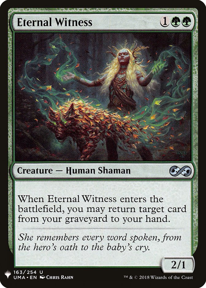 Eternal Witness [Mystery Booster] | Mindsight Gaming