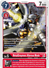 MetalGreymon: Alterous Mode [P-072] (Update Pack) [Promotional Cards] | Mindsight Gaming