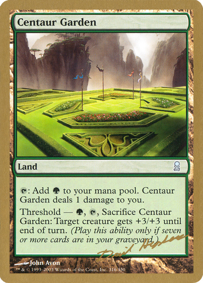 Centaur Garden (Dave Humpherys) [World Championship Decks 2003] | Mindsight Gaming