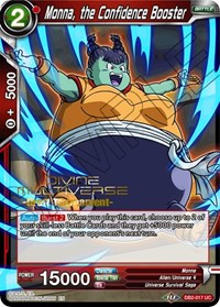 Monna, the Confidence Booster (Divine Multiverse Draft Tournament) (DB2-017) [Tournament Promotion Cards] | Mindsight Gaming