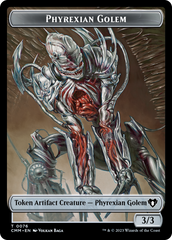 Phyrexian Golem // Ox Double-Sided Token [Commander Masters Tokens] | Mindsight Gaming