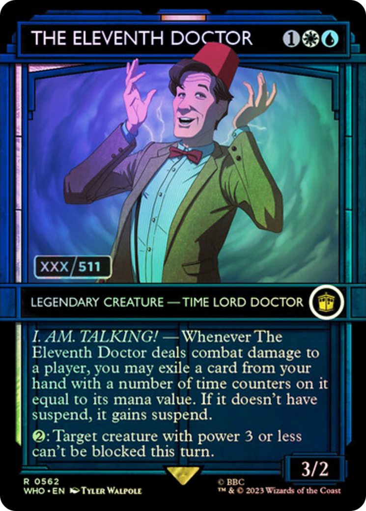 The Eleventh Doctor (Serial Numbered) [Doctor Who] | Mindsight Gaming