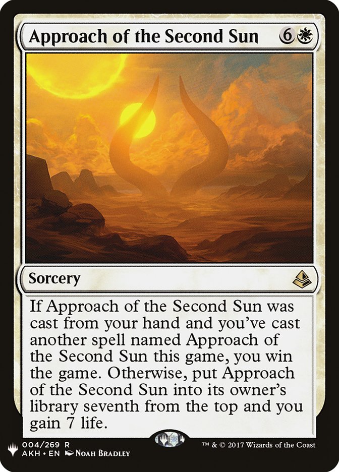 Approach of the Second Sun [Mystery Booster] | Mindsight Gaming