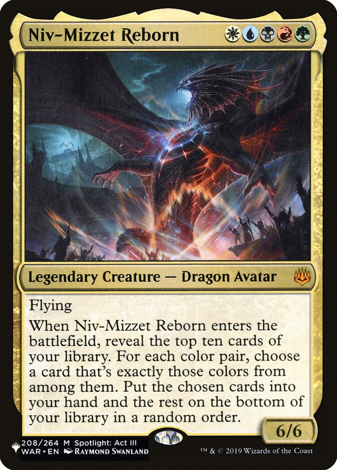 Niv-Mizzet Reborn [The List] | Mindsight Gaming