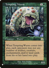 Tempting Wurm [The List] | Mindsight Gaming