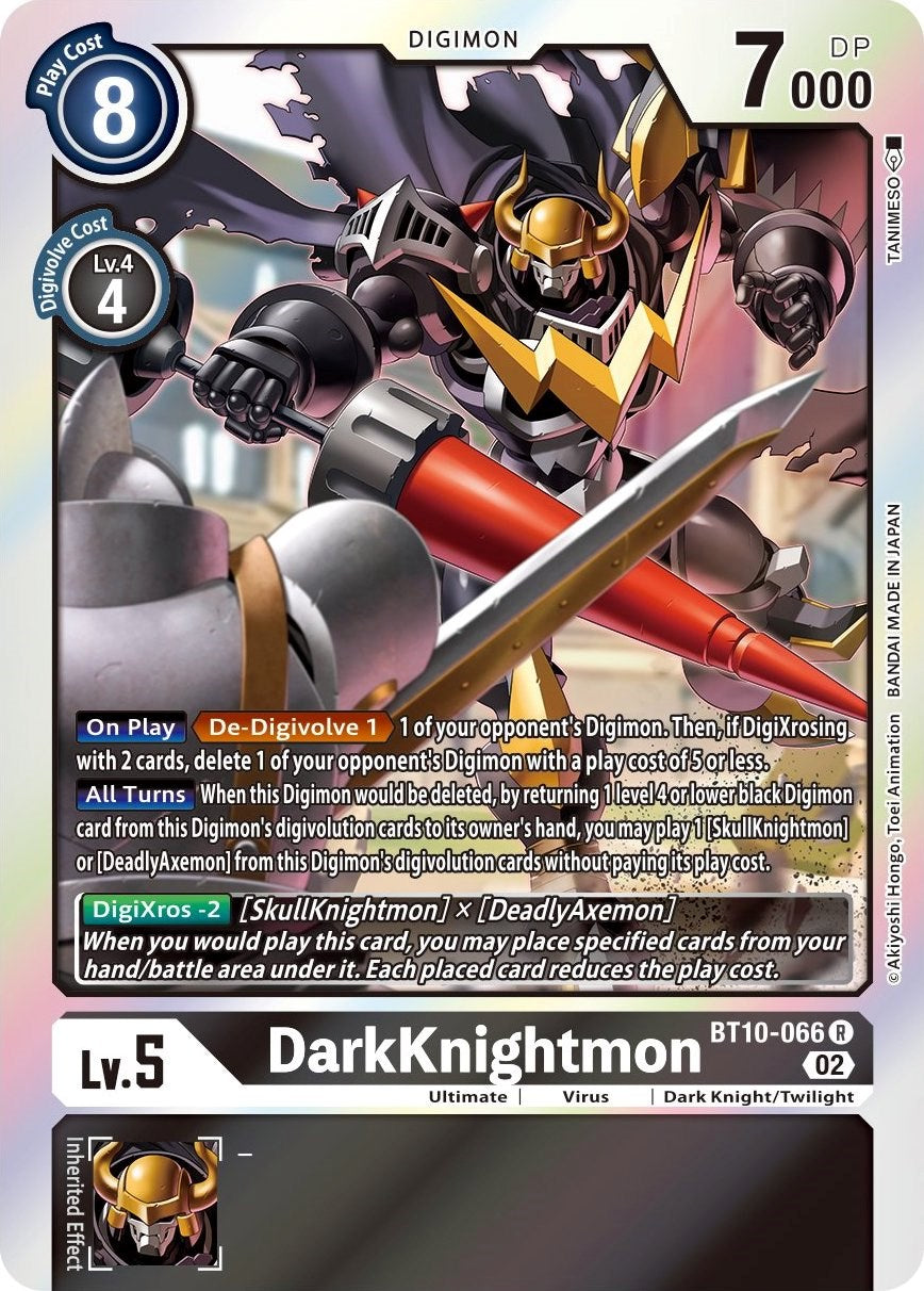 DarkKnightmon [BT10-066] [Xros Encounter] | Mindsight Gaming