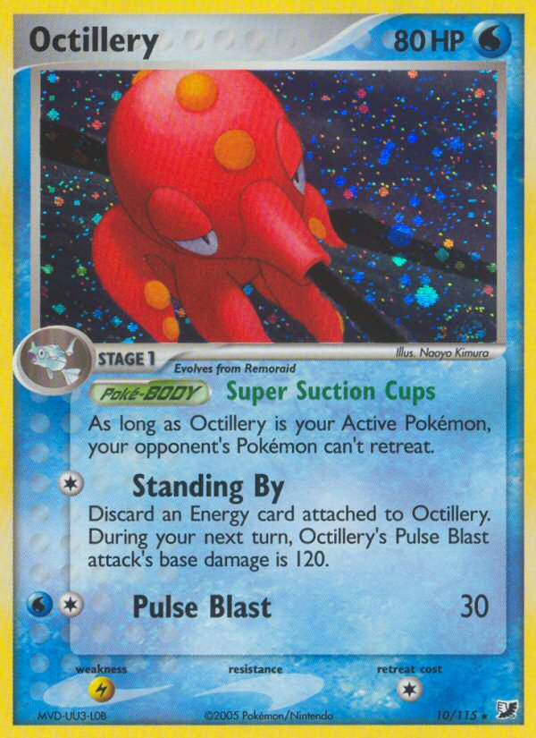 Octillery (10/115) [EX: Unseen Forces] | Mindsight Gaming