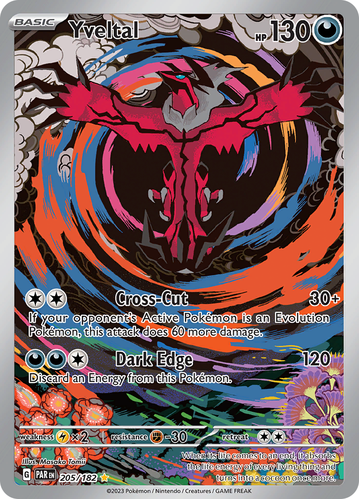 Yveltal (205/182) [Scarlet & Violet: Paradox Rift] | Mindsight Gaming