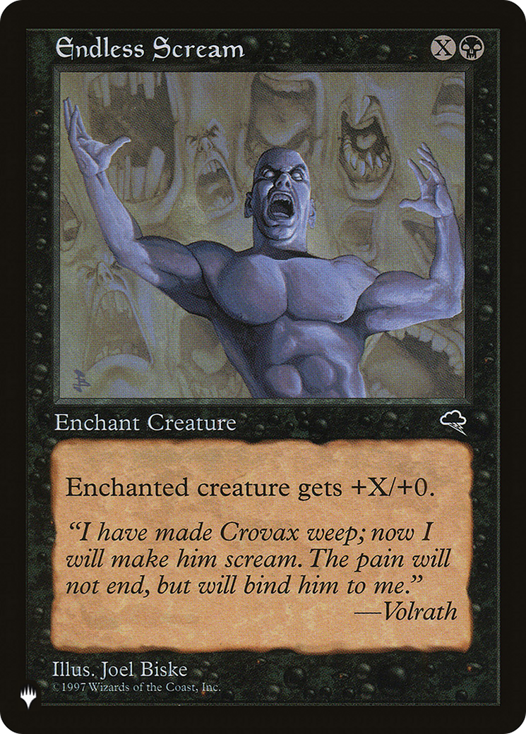 Endless Scream [The List Reprints] | Mindsight Gaming