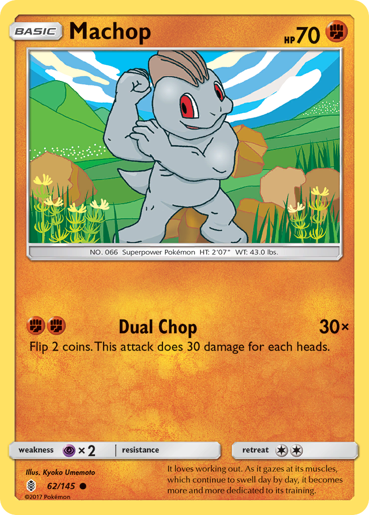 Machop (62/145) [Sun & Moon: Guardians Rising] | Mindsight Gaming