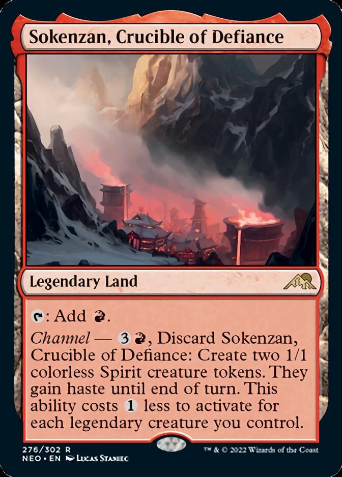 Sokenzan, Crucible of Defiance [Kamigawa: Neon Dynasty] | Mindsight Gaming