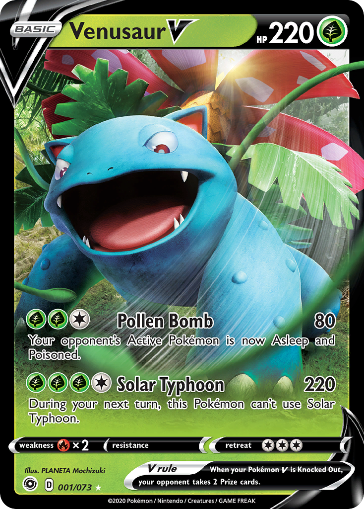 Venusaur V (001/073) [Sword & Shield: Champion's Path] | Mindsight Gaming