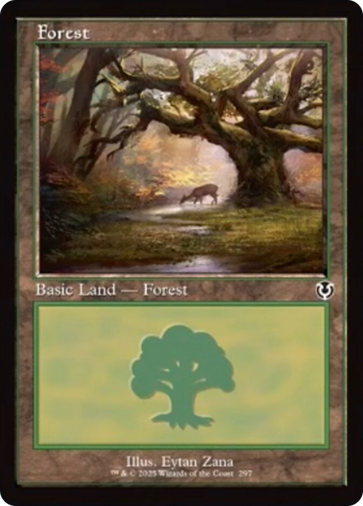 Forest (297) (Retro Frame) [Innistrad Remastered] | Mindsight Gaming