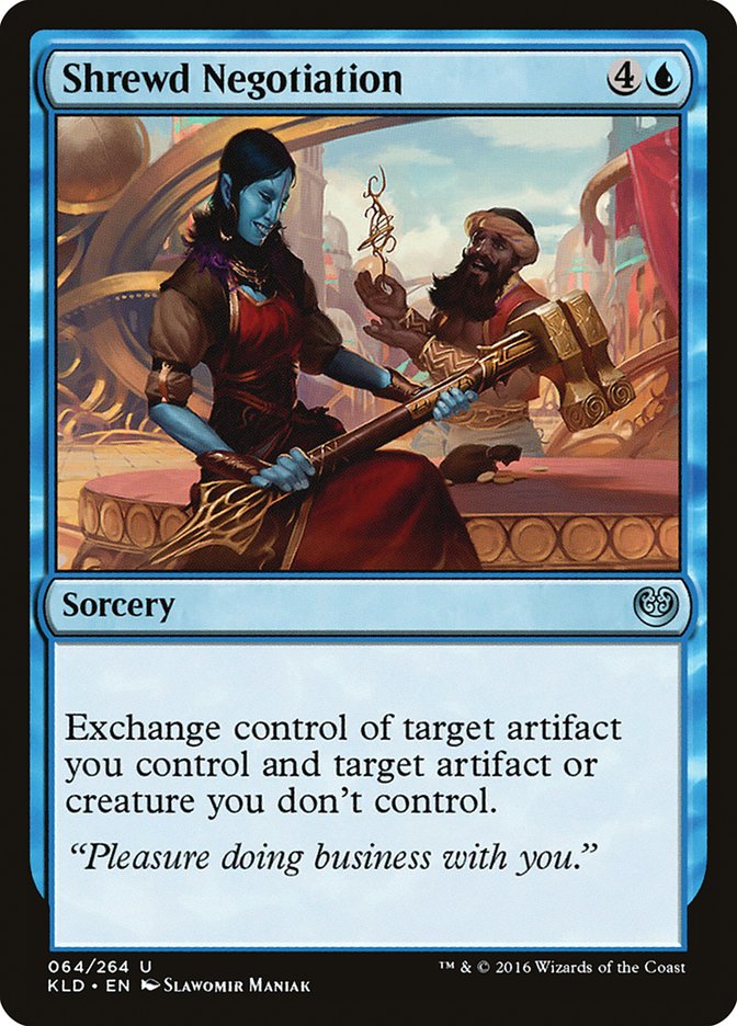 Shrewd Negotiation [Kaladesh] | Mindsight Gaming