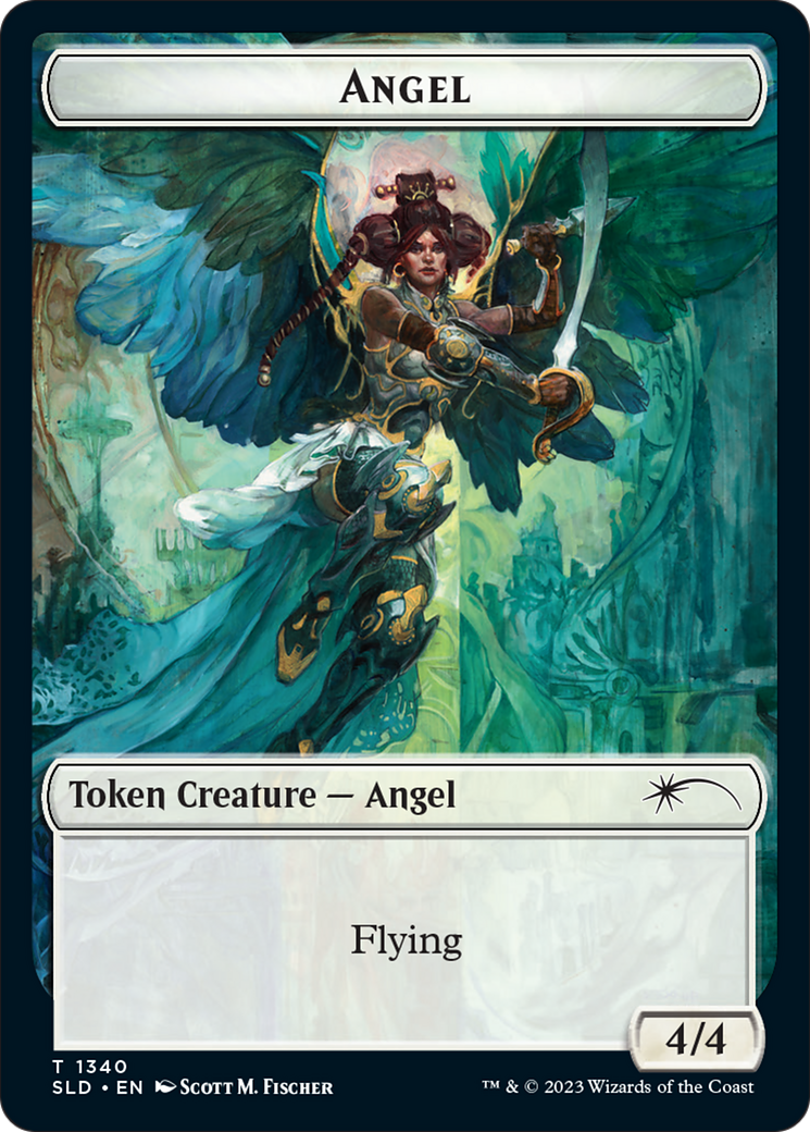 Angel // Spirit Double-Sided Token [Secret Lair Drop Series] | Mindsight Gaming