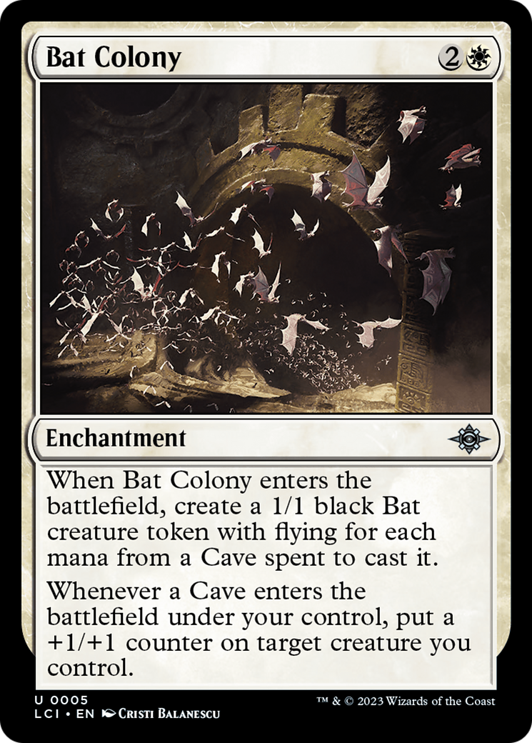 Bat Colony [The Lost Caverns of Ixalan] | Mindsight Gaming