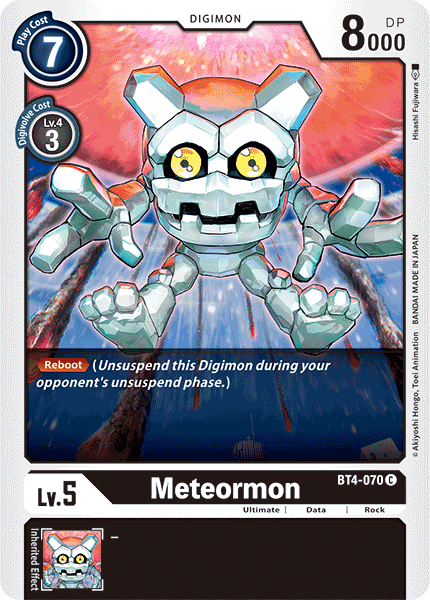 Meteormon [BT4-070] [Great Legend] | Mindsight Gaming